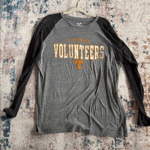 Gray and Black Tennessee Volunteers Long Sleeve Shirt